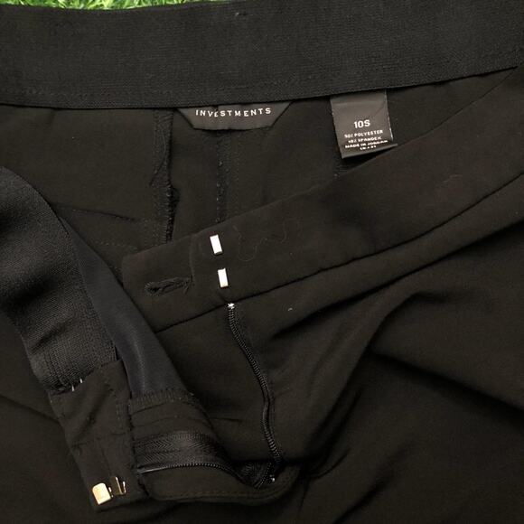 Women's Black Investments Dress Pants - Picture 4 of 4